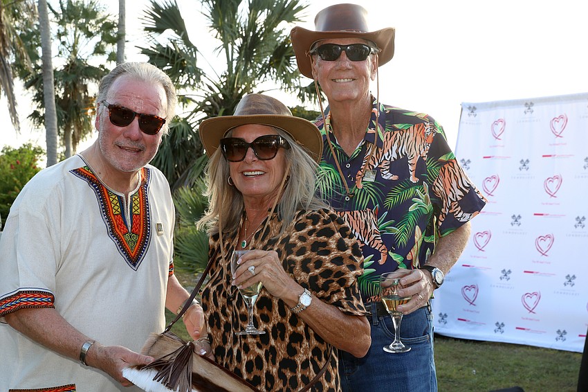 Michael Klauber with Susan and Jim Travers
