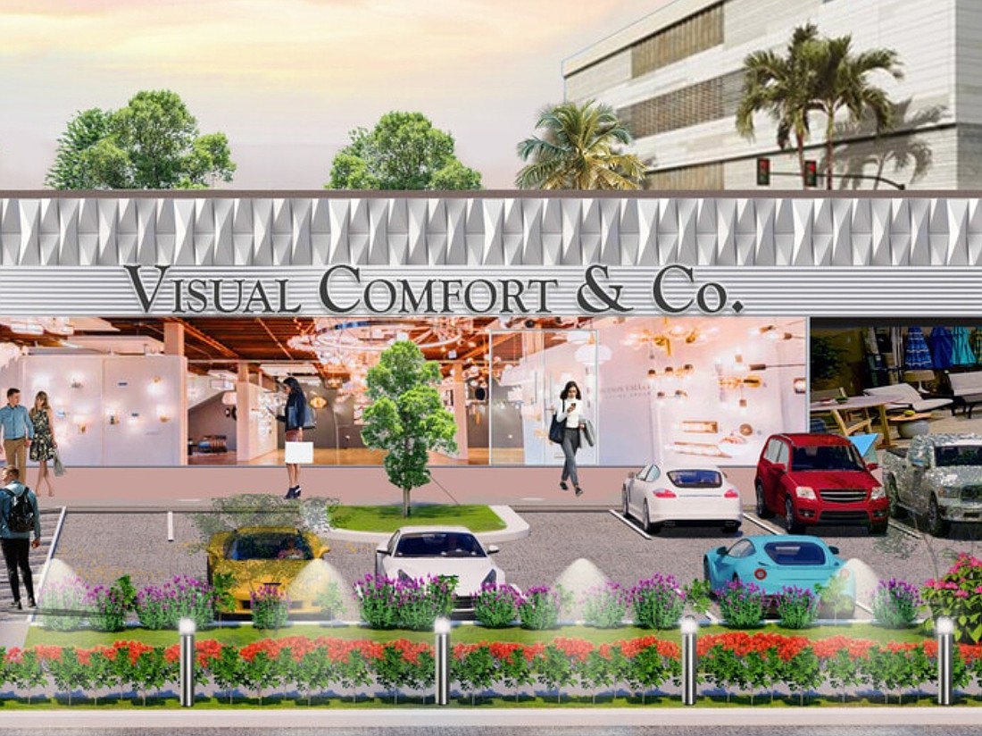 Visual Comfort & Co. can build-out its space in the Outparcels at Town Center II at 4907 Big Island Drive near St. Johns Town Center.