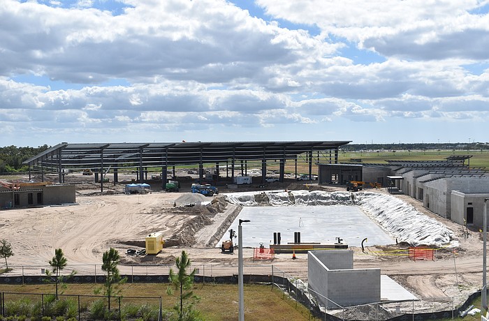 The new aquatics complex at Premier Sports Campus is expected to open in the fall of 2026.