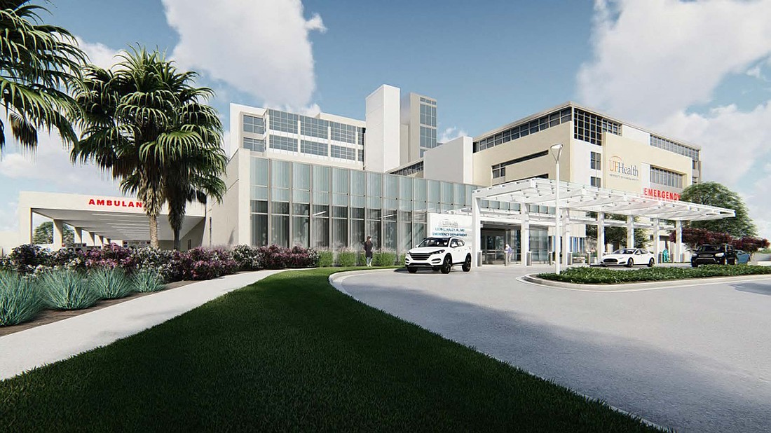 The Leon L. Haley, Jr., MD Emergency Department & Trauma Center at UF Health is planned at 655 W. Eighth St. in Jacksonville.