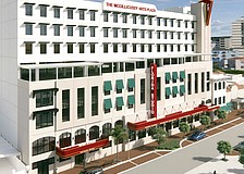 A rendering of Florida Studio Theatre's McGillicuddy Arts Plaza.