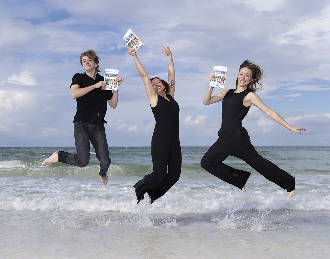Julie Henry and her children, Tasman and Kepler, have been going on a book tour for the leadership book they wrote together. Tasman is freshman at Florida Gulf Coast University in Fort Myers, while Kepler is a junior in high school in Sarasota.