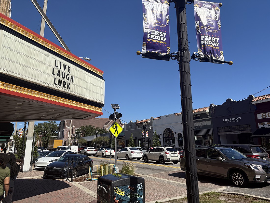 The Five concert venue at 1028 Park St. is at the center of the Five Points neighborhood in Jacksonville.