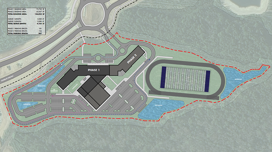 Cornerstone Classical Academy, a Jacksonville-based charter school, is planning a campus in the Wildlight community’s Garden District in Yulee about 9 miles east of Interstate 95 at Riverbluff Parkway and Pages Dairy Road.