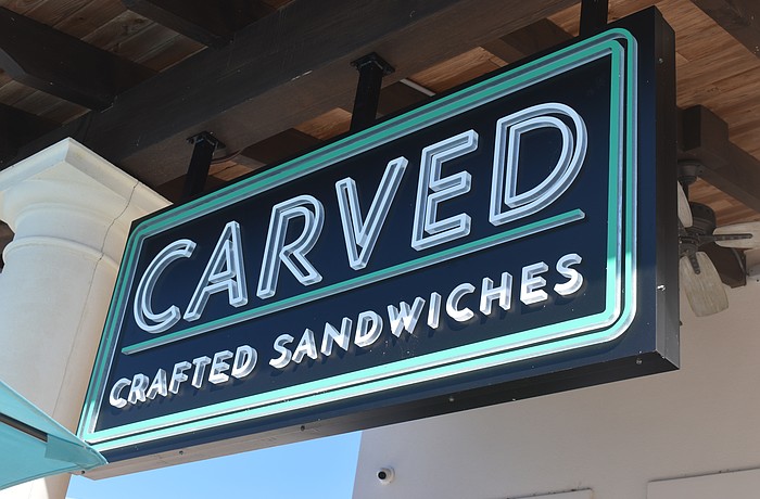 Carved Crafted Sandwiches, located at Waterside Place, will serve hot and cold sandwiches, salads, bowls, soups, beer and wine. They will also have grab and go items.