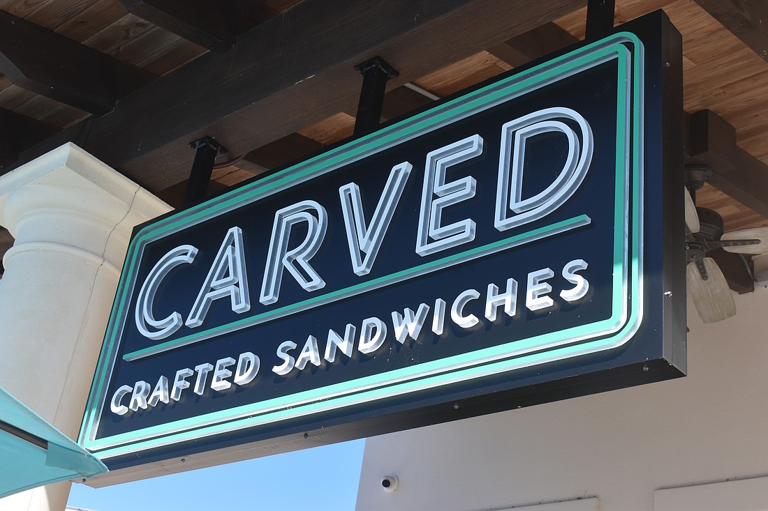 Carved Crafted Sandwiches, located at Waterside Place, will serve hot and cold sandwiches, salads, bowls, soups, beer and wine. They will also have grab and go items.