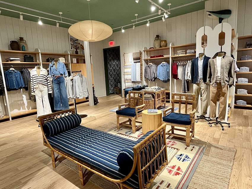 Faherty at St. John's Town Center is a family-owned brand that sells men’s, women’s and children’s casual clothing.