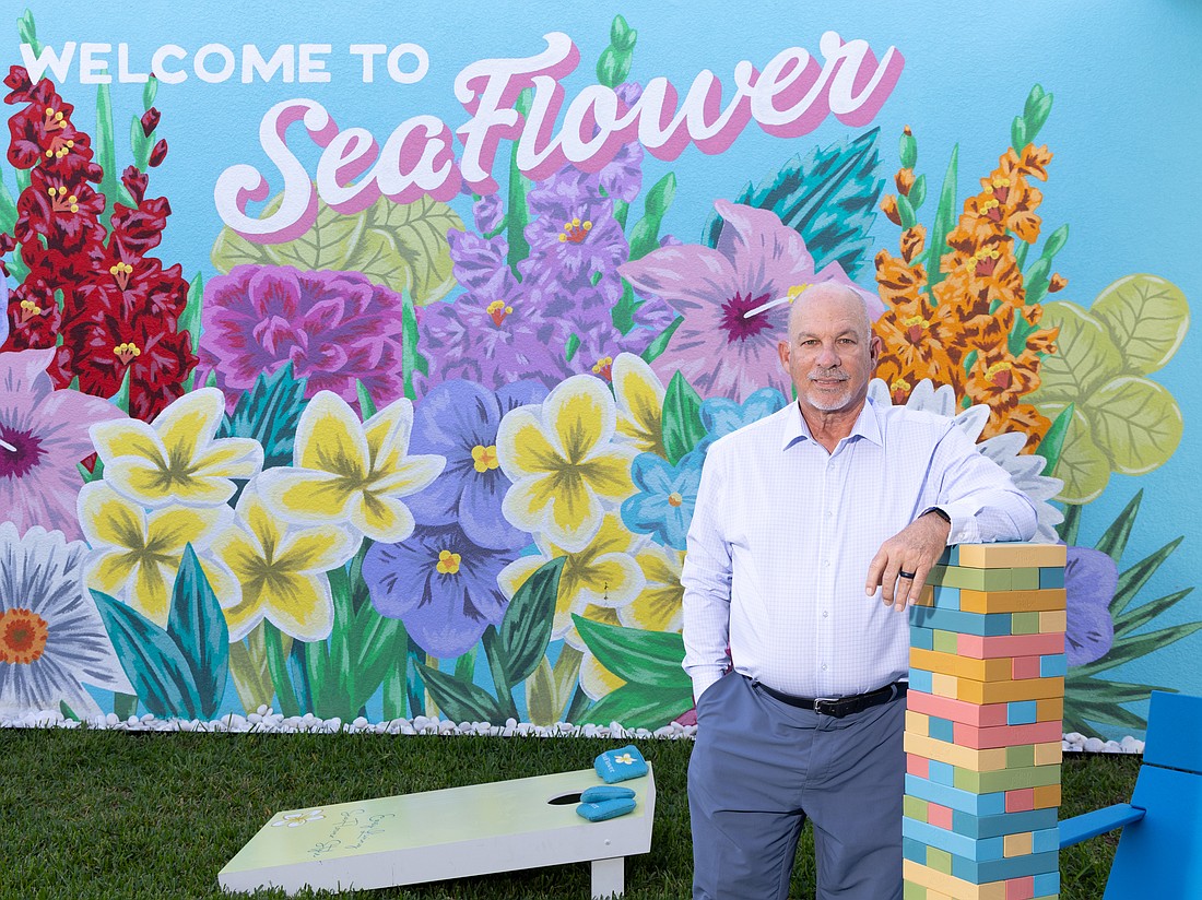 Ed Hill is the principal at Lake Flores Land Company, which is developing SeaFlower in partnership with Lamb Properties.