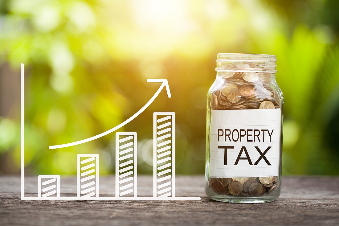 Total property taxes levied in Florida are up nearly 110% in the past decade.