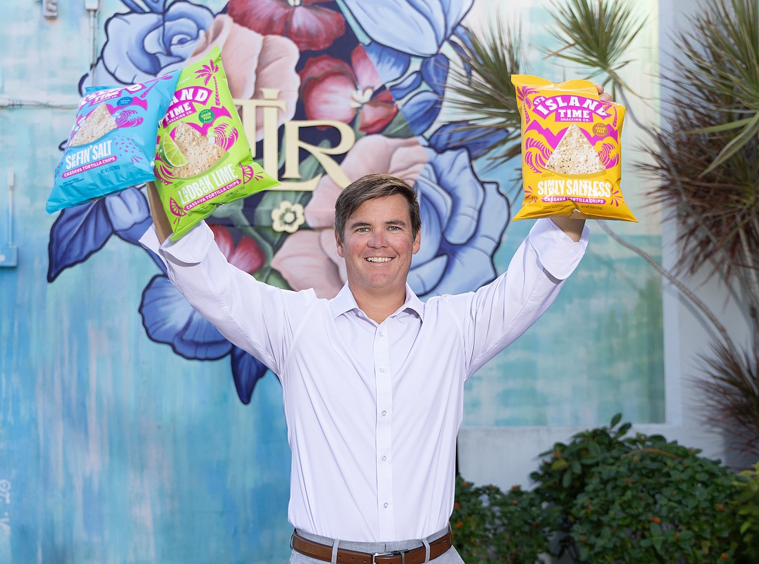 Steve Allen, Retail Manager for Florida-based industrial tortilla manufacturer Easy Foods, is helping the company launch its first snack food — Island Time Chips.