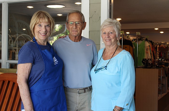 Valarie Evanko, Bob Mazurek and Iris White shared their hope that The Lord's Warehouse thrift shop will keep its normal operations running after a new Goodwill donation center opens on Longboat Key.