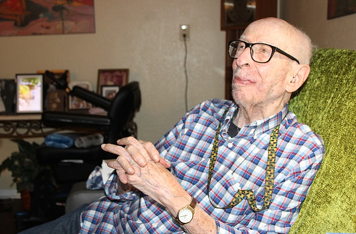 At 100 years old, Bernard Greenberg still has vidid memories of his time serving with the U.S. Army in New Guinea.
