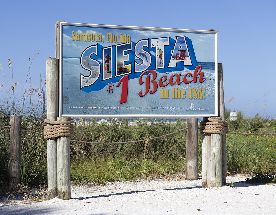 Stephen Leatherman, aka “Dr. Beach,” who is director of the Laboratory for Coastal Research at Florida International University, ranked Siesta the No. 1 beach in the country in 2011 and 2017.