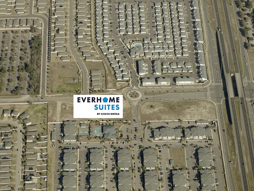 Everhome Suites is planned in Regency at 1486 Solera Terrace, which is south of Lone Star Road/Tredinick Parkway, west of Southside Connector.