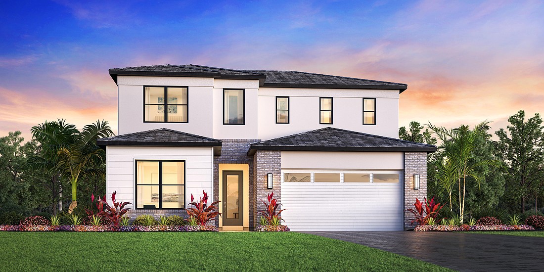 Oakbend Wellen Park includes homes with three to five bedrooms.