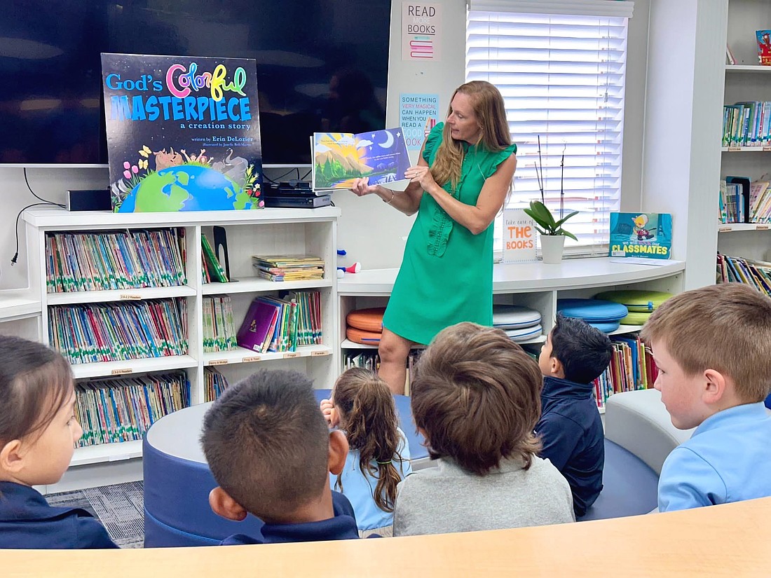 “There was something tugging at my heart to just be able to have something that I could provide as a mark in the world and to just share my love of Christ,” Author Erin DeLozier said.