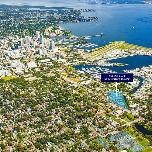 A Clearwater real estate firm has bought a 3.4-acre development on Salt Creek in St. Petersburg.