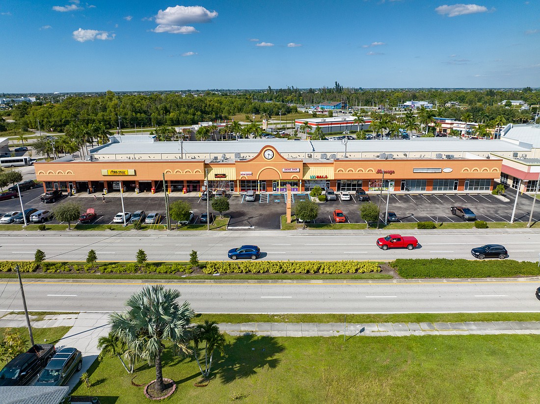Merchants Plaza in Cape Coral is back on the market after it was sold to an Ohio investor in July.