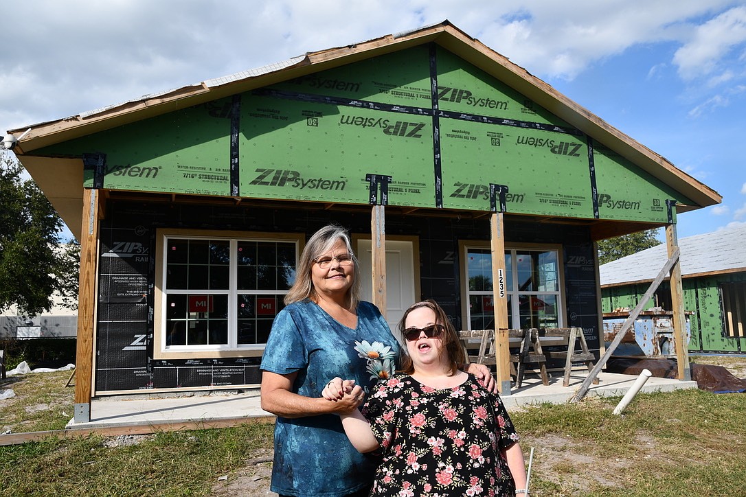 Sherry Easley and her 29-year-old daughter Alivia can’t wait to move into their new home early next year. It will be the first house Sherry Easley has ever owned.