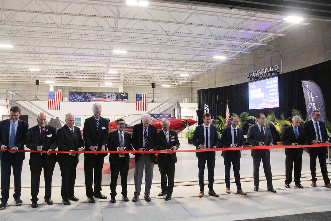 French aircraft manufacturer Aura Aero celebrates opening of Daytona Beach headquarters
