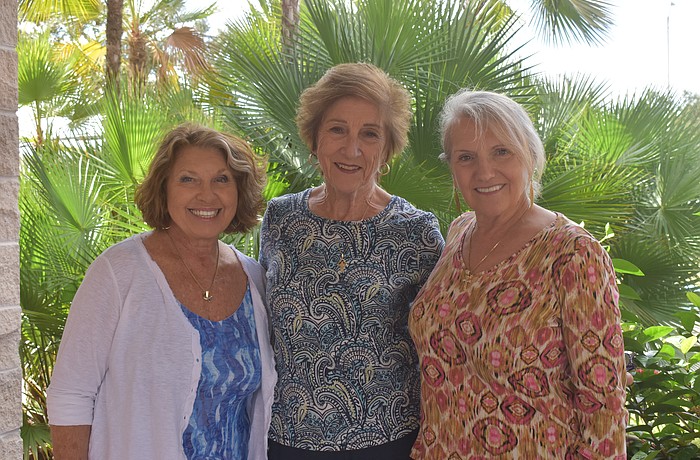 Diane Kontonickas, Pat Trempelas and Effie Stratis are among the St. Barbara Greek Orthodox Church’s Philoptochos Society members who are making Greek cuisine and desserts for Autumn Fest.