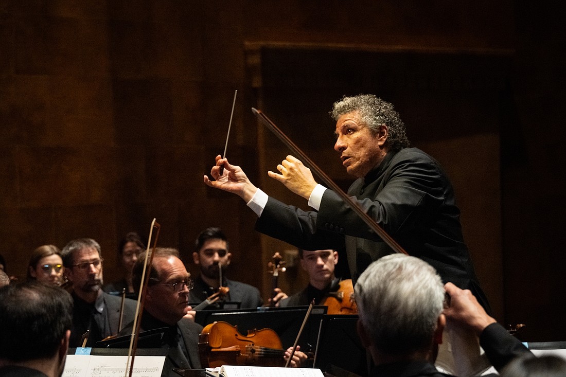 Sarasota Orchestra Music Director will conduct a Masterworks concert at the Van Wezel Performing Arts Hall from Nov. 7-9.