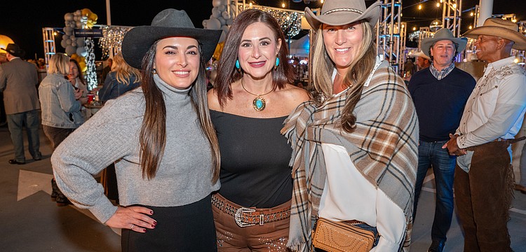 Sepi Ackerman, Brit Ellis and Rebecca Izquierdo