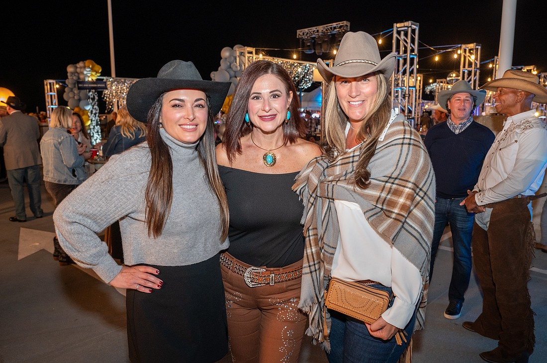 Sepi Ackerman, Brit Ellis and Rebecca Izquierdo