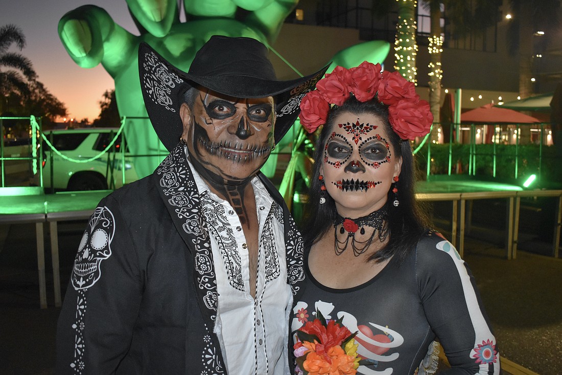 Edgar Villegas and his wife Norma Perez