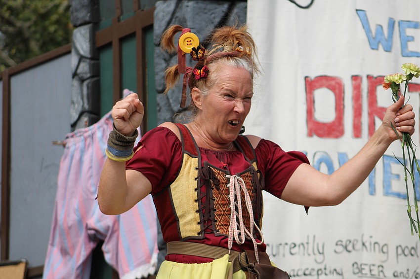 Gerty of the Washing Well Wenches provides 