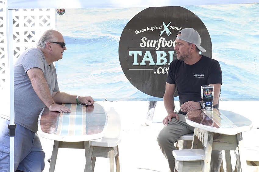 Ron Krohn talks with John Hendershott