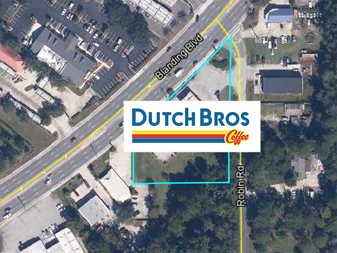 Plans are advancing for an Orange Park shopping center called Robin’s Nest Plaza that will include a Dutch Bros Coffee and an undisclosed quick-service restaurant.