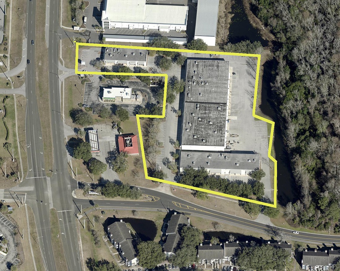 The properties at 3611 St. Johns Bluff Road S. and 11437 Central Parkway sold for a total of $8.745 million.