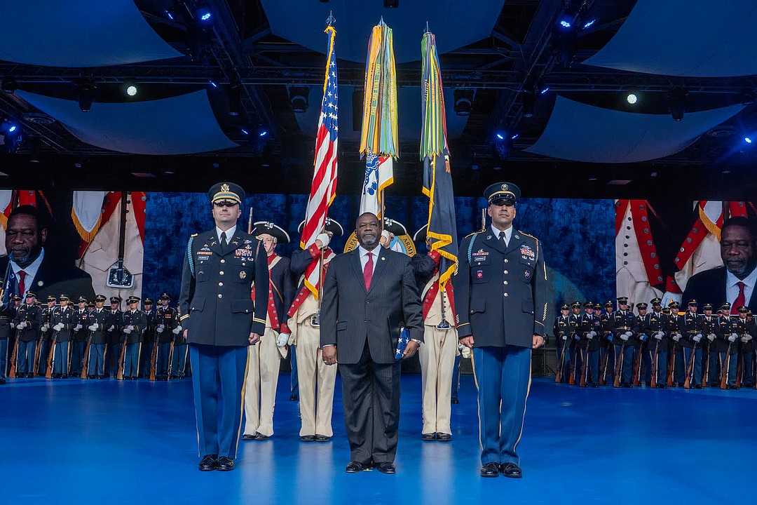 Florida Army National Guard veteran Arnold Leeks reflects on time in the military