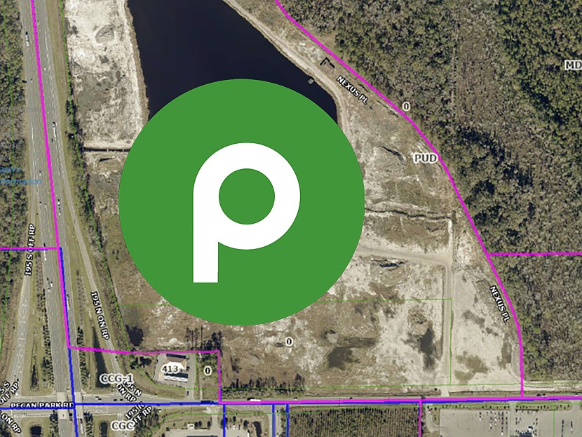 Publix plans a grocery store in the Benderson development in North Jacksonville at northeast Pecan Park Road and Interstate 95. Publix plans a grocery store in the Benderson development in North Jacksonville at northeast Pecan Park Road and Interstate 95.