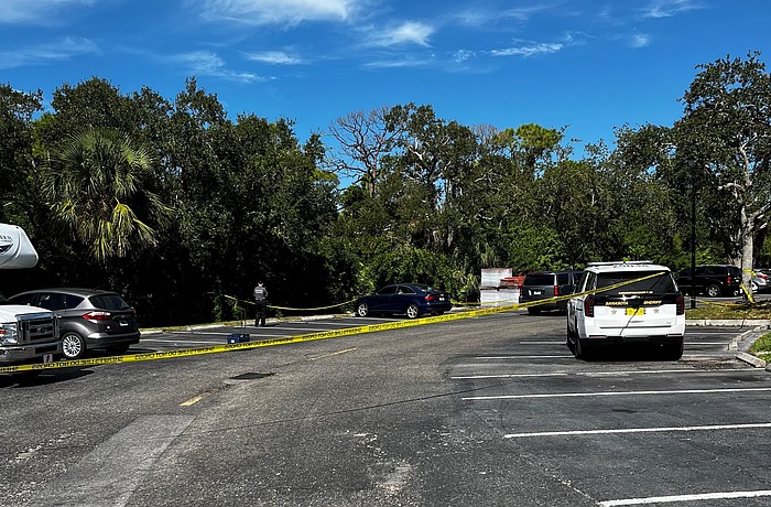 A shooting took place at 5050 Central Sarasota Parkway.