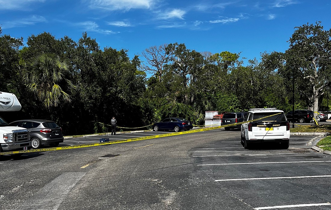 A shooting took place at 5050 Central Sarasota Parkway.