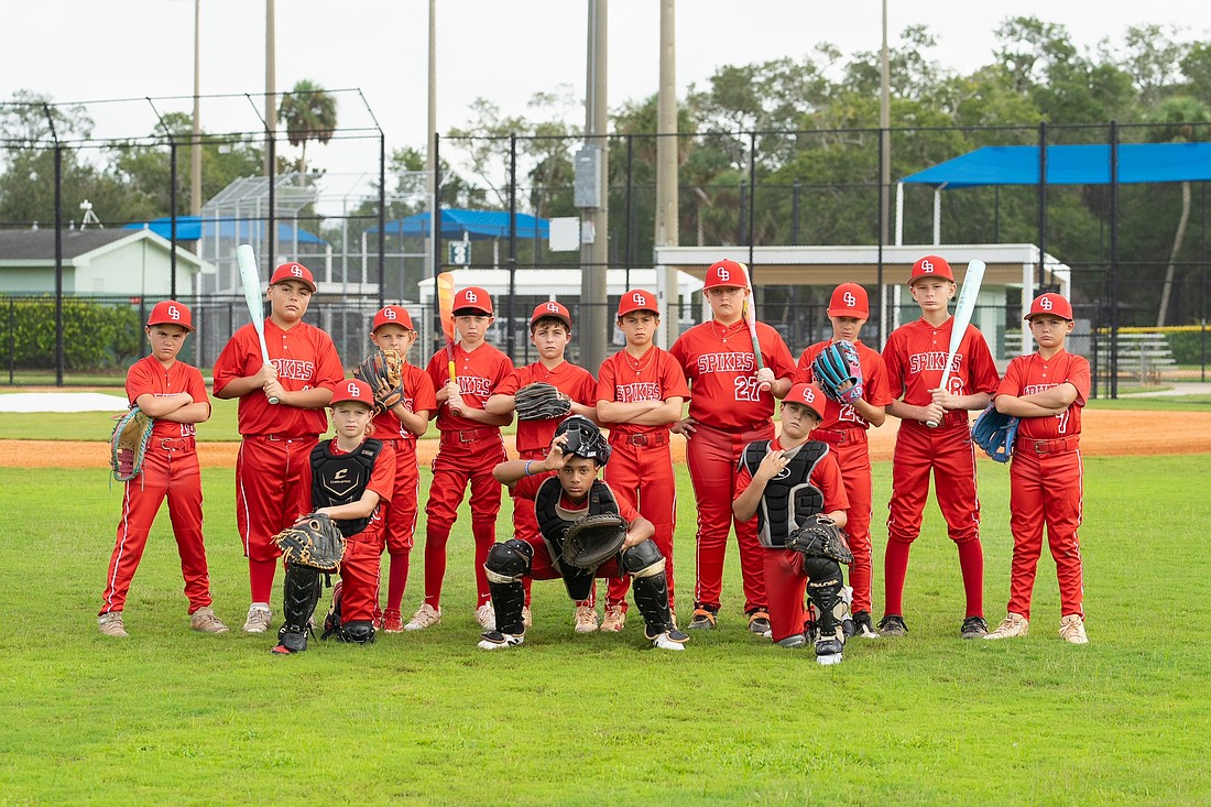 The Ormond Beach Golden Spikes 12U team. Courtesy photo