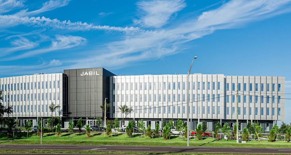 Jabil's corporate headquarters in St. Petersburg.