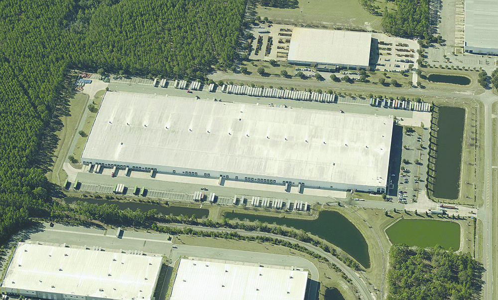 Hillwood Investment Properties sold the 772,210-square-foot Unilever warehouse, left,  at 12200 Presidents Court in Westlake Industrial Park for $71.73 million. It also sold a warehouse at 2300 Pickettville Road for $60.7 million. EQT Real Estate bought both.