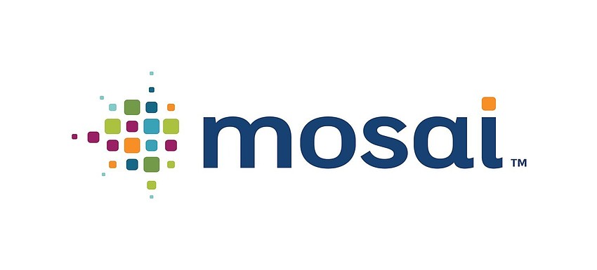 The logo for Mosai, the merged Forcura and Medalogix.