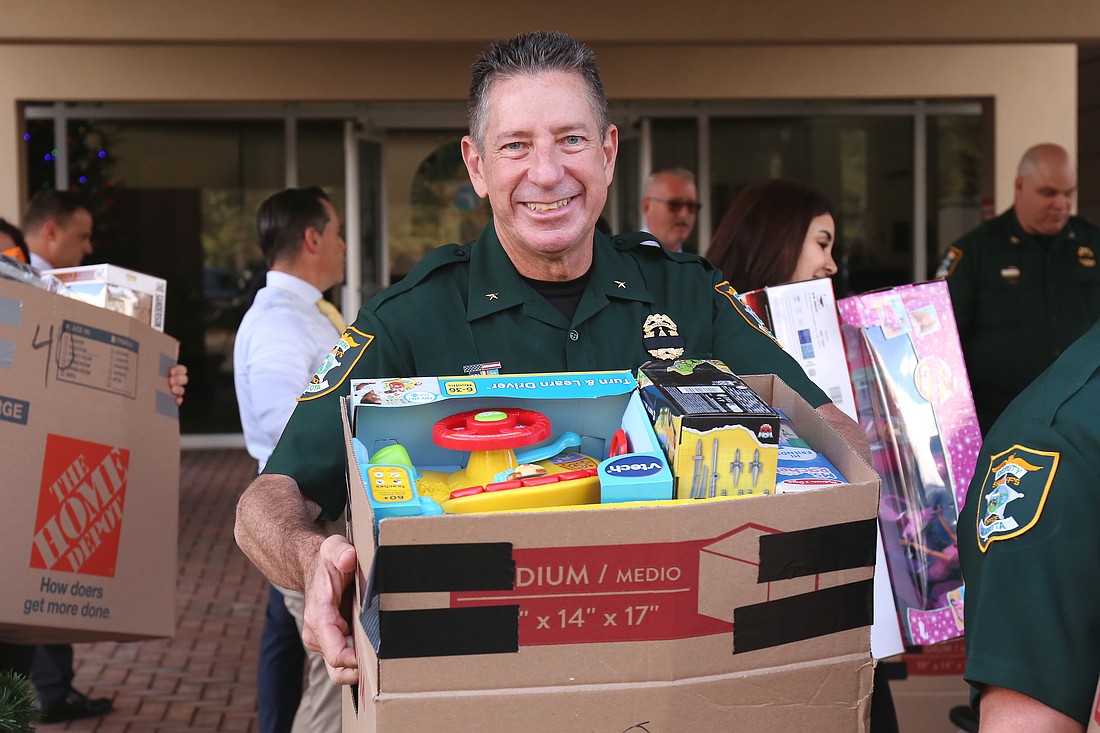 Sheriff Kurt Hoffman says his department is annually happily surprised that the response gets bigger and bigger.