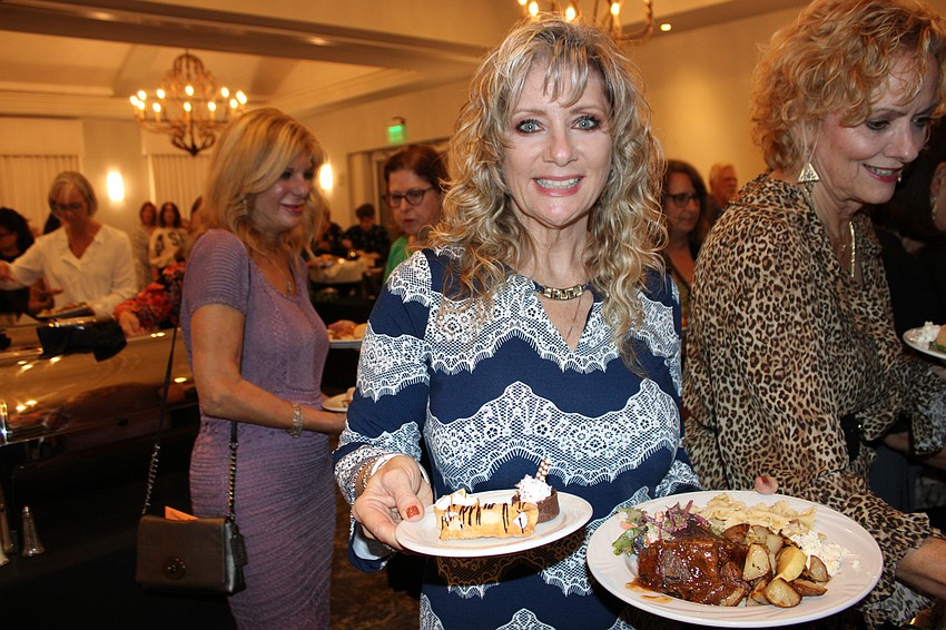 What's a great event without wonderful food and Darlene Marks shows that the Grove did a first-class job.