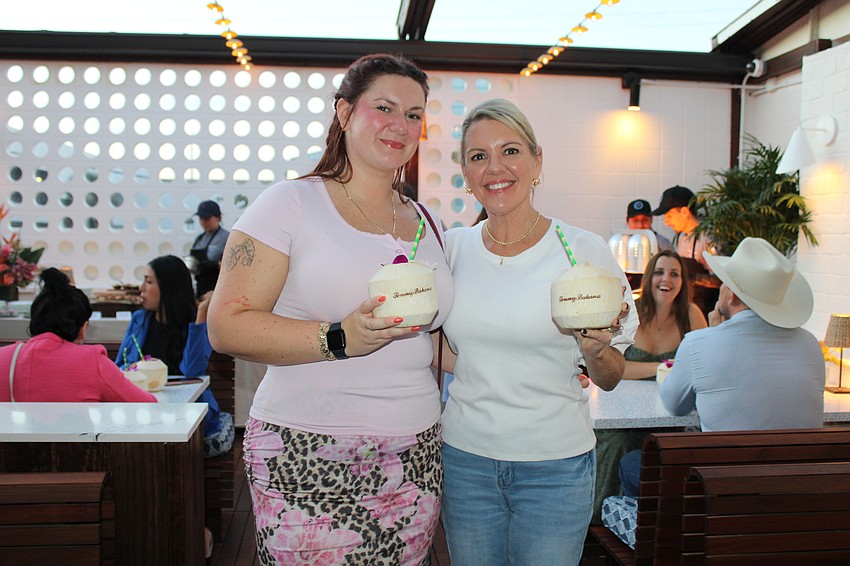 Bryanna Imel and Stephanie Roberts of ABC 7 said the newly rebuilt Tommy Bahama stores on St. Armands Circle are 