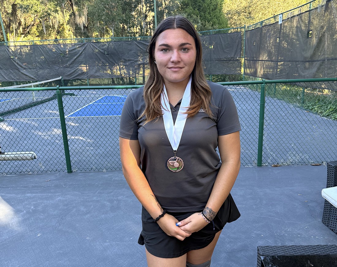Flagler Palm Coast's Sophia Stiwich qualified for the state golf championships for the second time after placing third at the Region 1-3A tournament. Courtesy photo