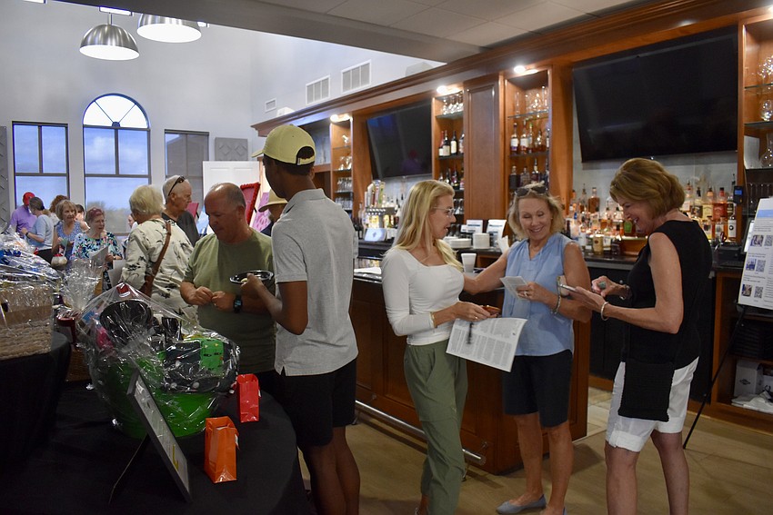 Over $12,000 worth of prizes are up for grab between the raffle and silent auction.