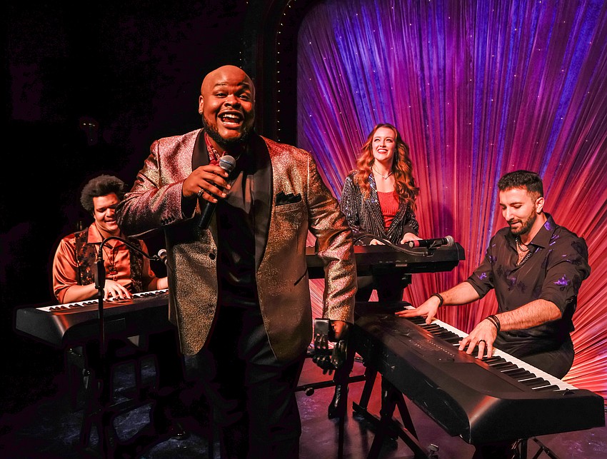 Devin McDuffy, Eddie Weaver, Madalyn McHugh and Jared Svoboda star in Florida Studio Theatre's cabaret show, 