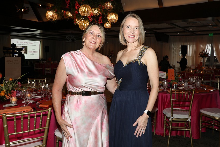 SPARCC VP of Philanthropy MaryEllen Mancini with President and CEO Jessica Hays