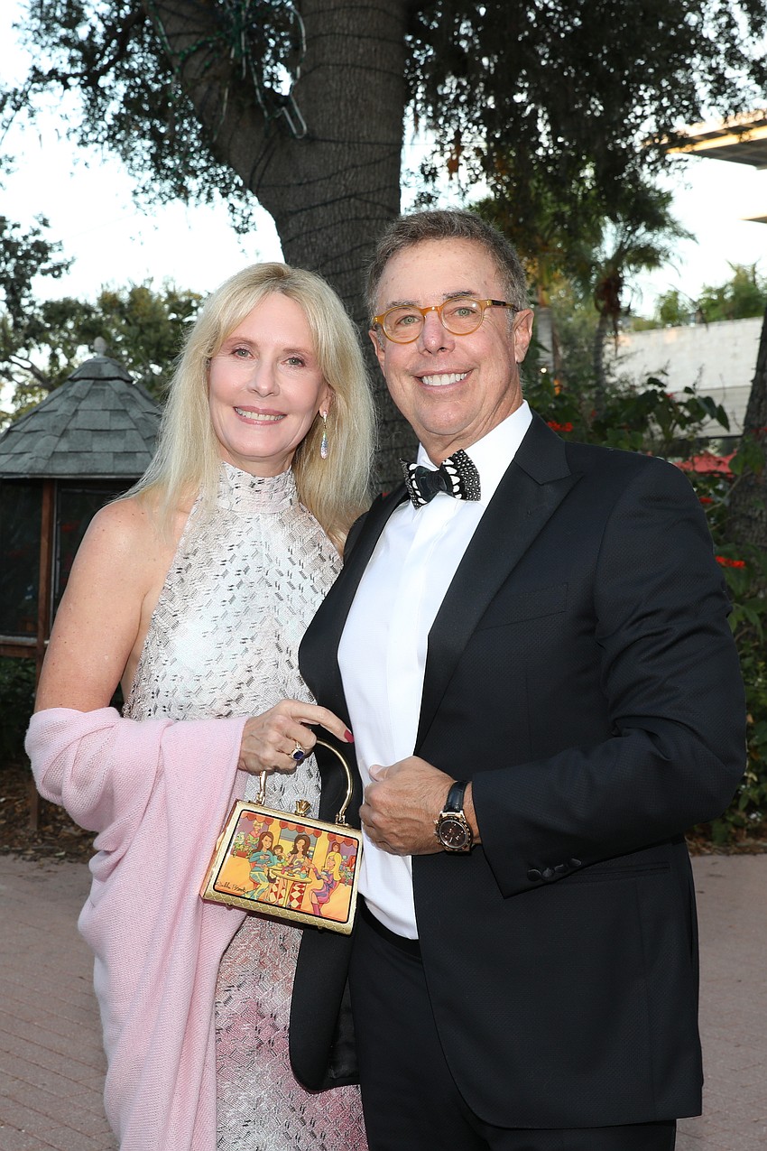 Co-chair E-Dee Murphy arrives with her husband, Michael.