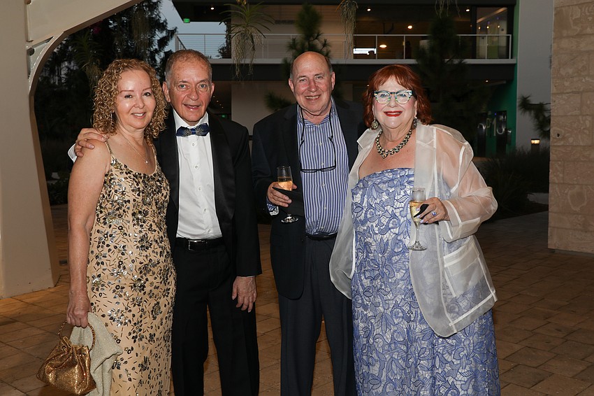 Sue and Tom Ghezzi with Sandy and Rae Frankel